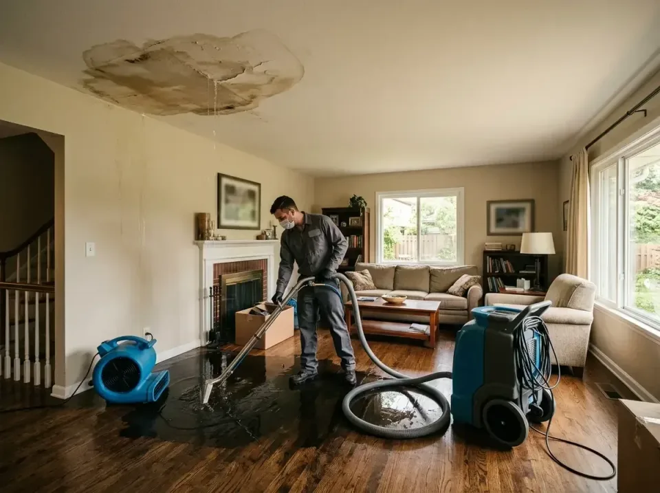 attic-pipe-burst-ceiling-drip-008 — frequently asked questions, Water Damage Restoration & Carpet Care in Wrightsville, PA